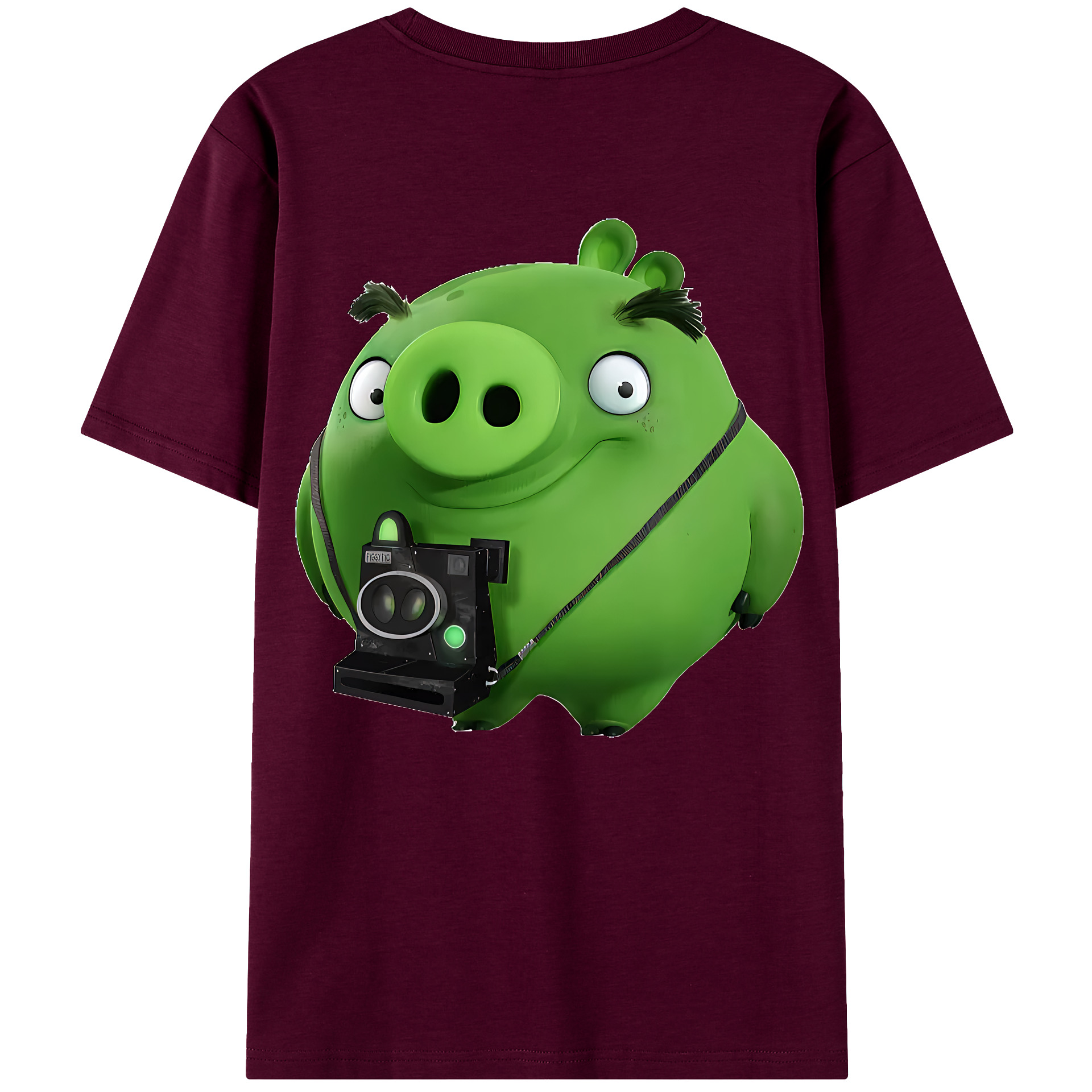 （画像用） Angry Birds アングリーバード レディース半袖Tシャツ(バックプリント)